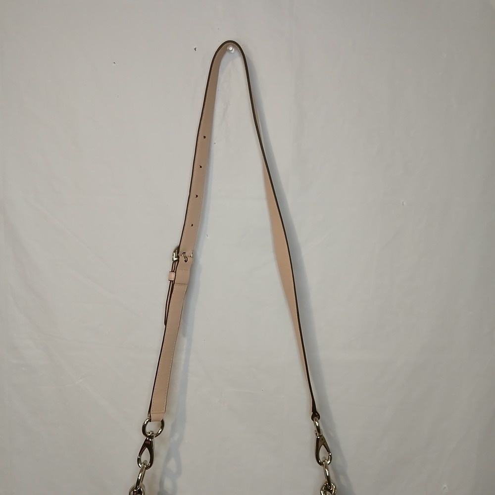 COACH Kristin Bag Purse In Tan Nude 100% Top Grain Soft Beautiful Leather Y2K - Picture 9 of 16